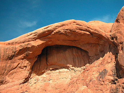 Biceps Arch, The Windows Section, Arches National Park, Utah