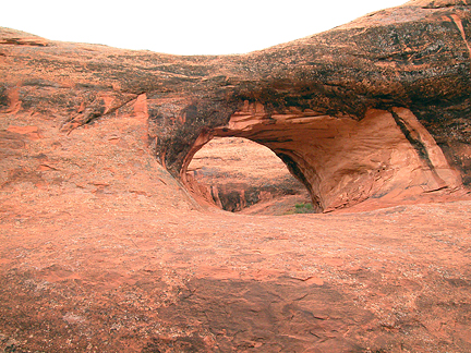 Hidden Arch, North Devils Garden, Arches National Park, Utah