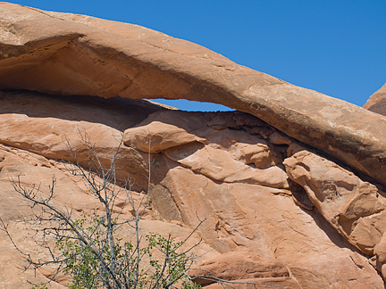 Swept Arch, Fiery Furnace, Arches National Park, Utah