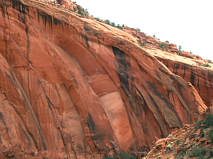 Emigrant Spring Jughandle Arch, Silver Falls Creek, Glen Canyon National Recreation Area, Utah