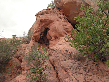 Wash Arch, Cottonwood Wash, Grand County, Utah