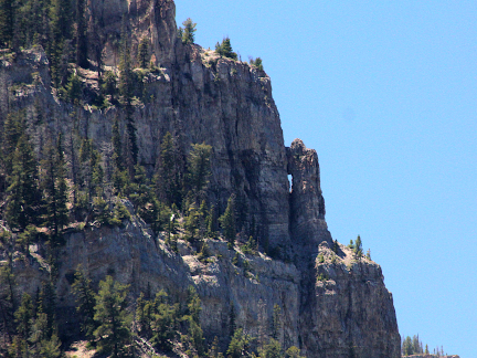 Big Ridge Arch, Near Upper Stillwater Dam, Duchesne County, Utah