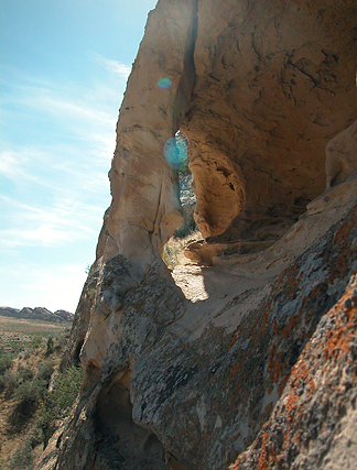 Cliff Creek Arch, Cliff Creek, Uintah County, Utah