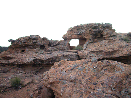 Jeep Trail Arch, Evacuation Creek, Uintah County, Utah