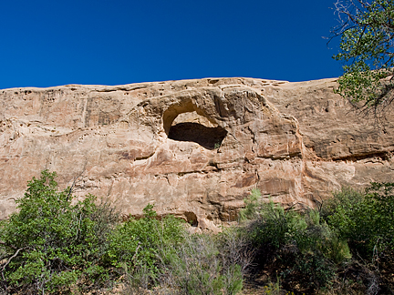 Pasture Canyon Arch, East Fork Pasture Canyon, Wayne County, Utah