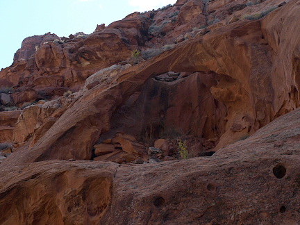 West Hog Springs Arch, Hog Springs Picnic Area, Garfield County, Utah