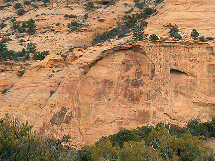 Strut Arch, South Fork Eagle Canyon, San Rafael Swell, Emery County, Utah